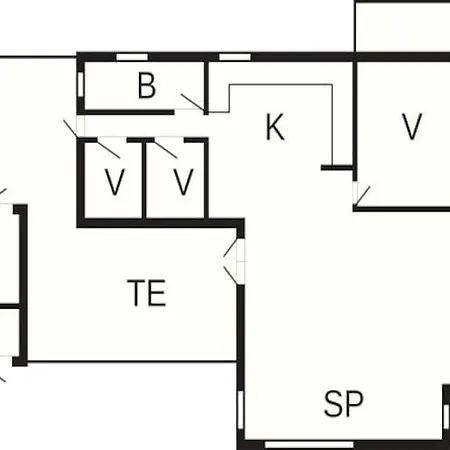 Casa de Férias 6 Person In Saeby-by Traum *